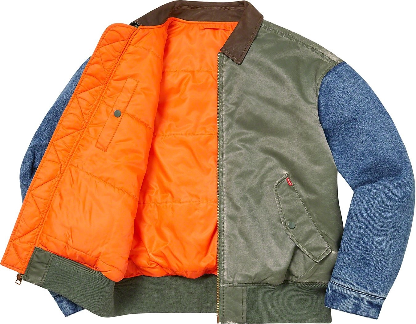 Denim Sleeve MA-1 view 11